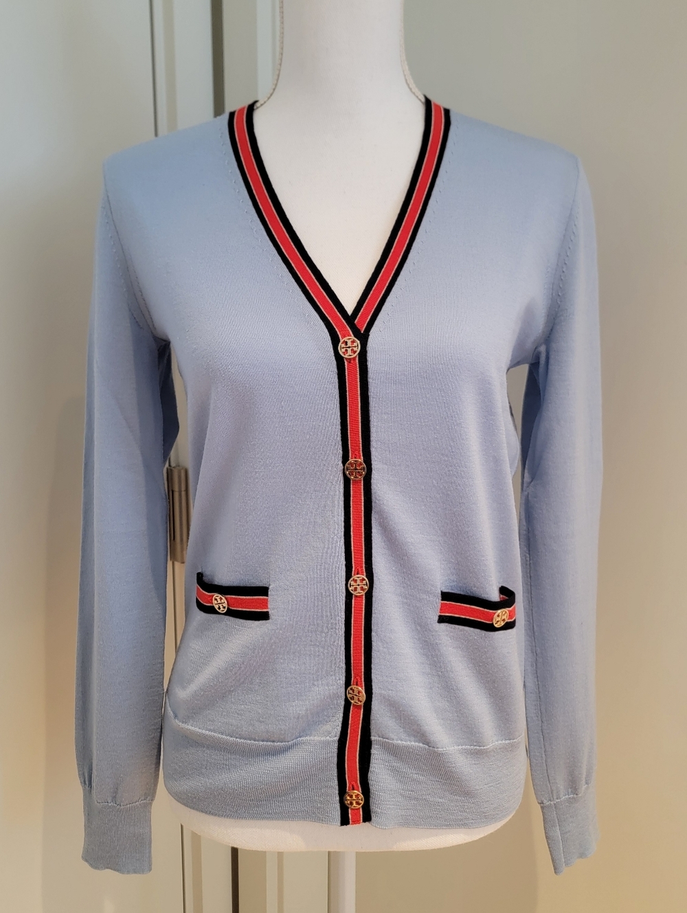 🖤 TORY BURCH MADELINE CARDIGAN SWEATER